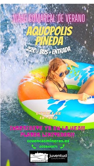 Viaje a Aquopolis La Pineda (Actividad organizada por el Departamento de Juventud)