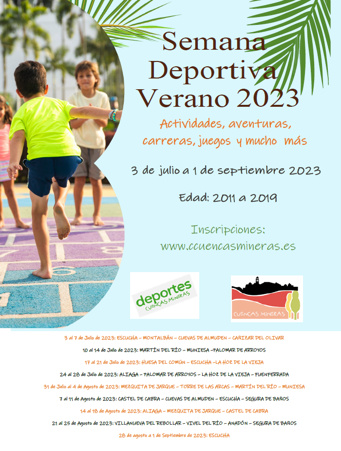 Semana deportiva verano 2023