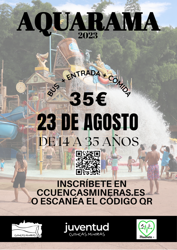 Aquarama Verano 2023 (Actividad organizada por el Departamento de Juventud)