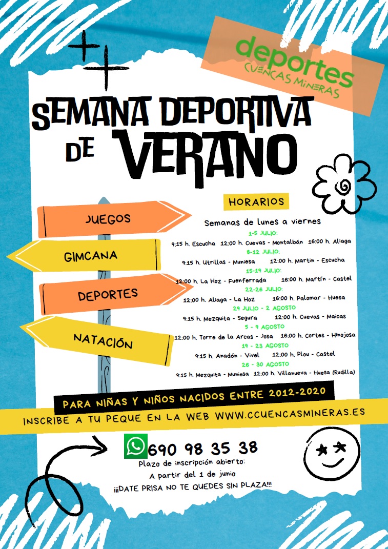 Semana deportiva verano 2024